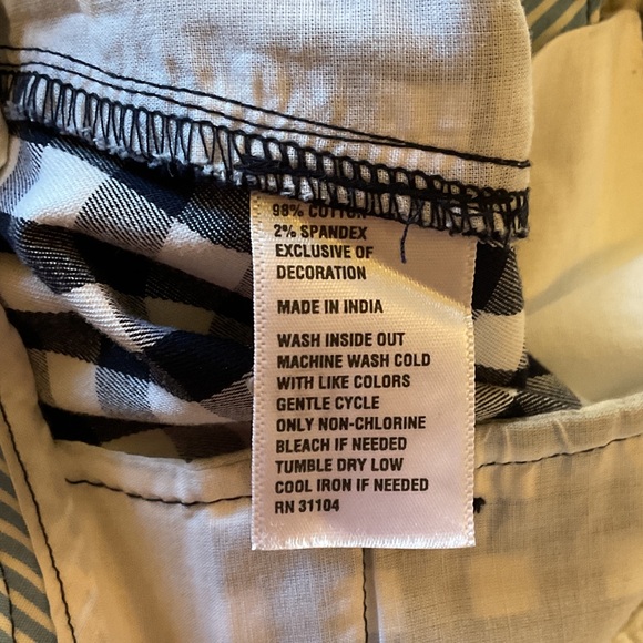 Crown and Ivy navy and white shorts - Picture 4 of 7